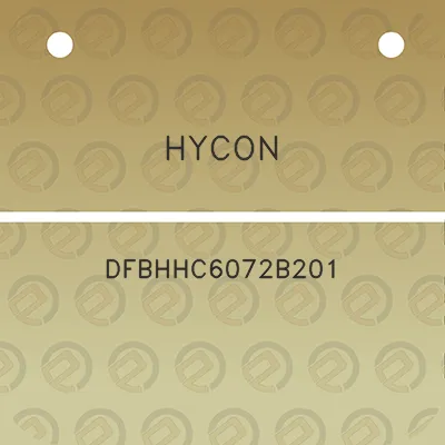 hycon-dfbhhc6072b201