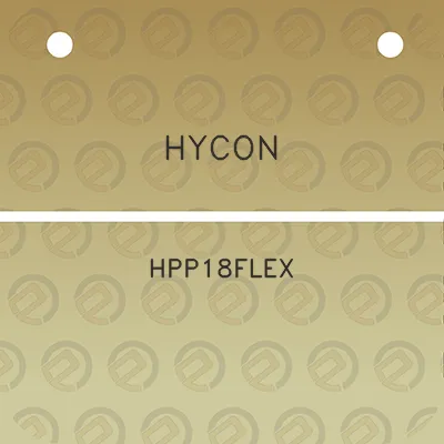 hycon-hpp18flex