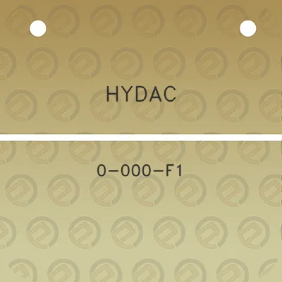 hydac-0-000-f1