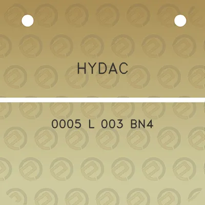 hydac-0005-l-003-bn4