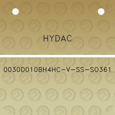 hydac-0030d010bh4hc-v-ss-so361