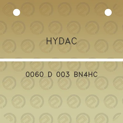 hydac-0060-d-003-bn4hc