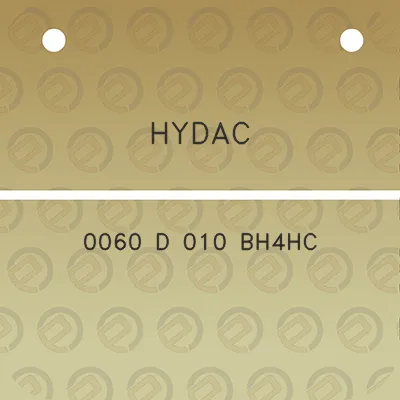 hydac-0060-d-010-bh4hc