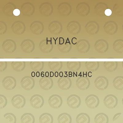 hydac-0060d003bn4hc