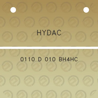 hydac-0110-d-010-bh4hc