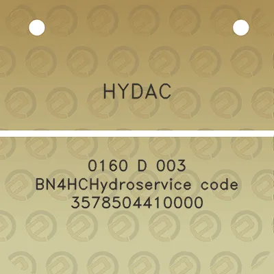 hydac-0160-d-003-bn4hchydroservice-code-3578504410000