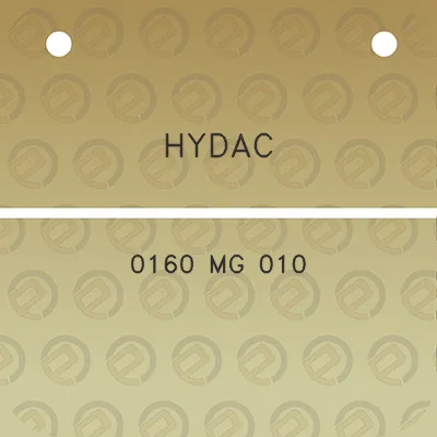 hydac-0160-mg-010