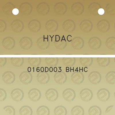 hydac-0160d003-bh4hc