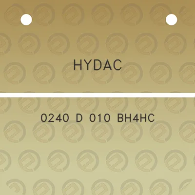 hydac-0240-d-010-bh4hc