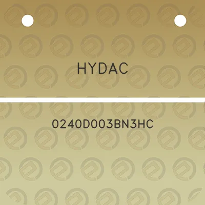 hydac-0240d003bn3hc