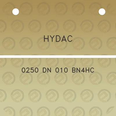 hydac-0250-dn-010-bn4hc