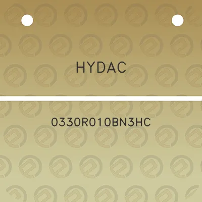 hydac-0330r010bn3hc