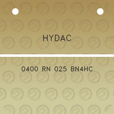 hydac-0400-rn-025-bn4hc