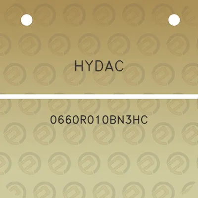 hydac-0660r010bn3hc