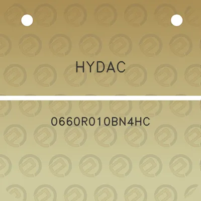 hydac-0660r010bn4hc