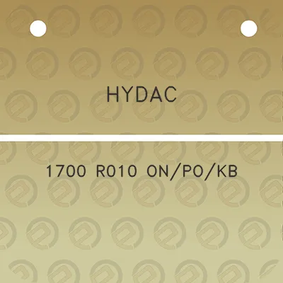 hydac-1700-r010-onpokb