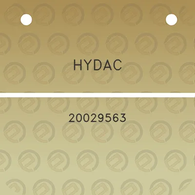 hydac-20029563