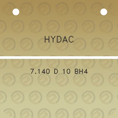 hydac-7140-d-10-bh4