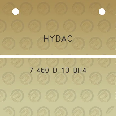 hydac-7460-d-10-bh4