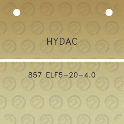 hydac-857-elf5-20-40