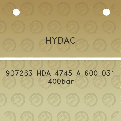 hydac-907263-hda-4745-a-600-031-400bar