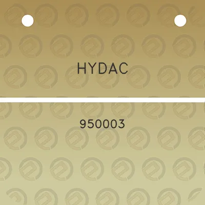 hydac-950003