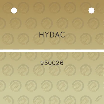 hydac-950026