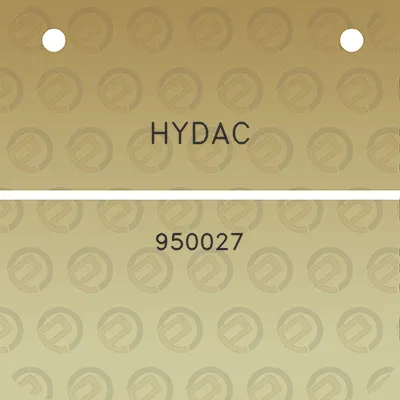 hydac-950027