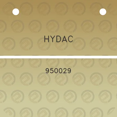 hydac-950029