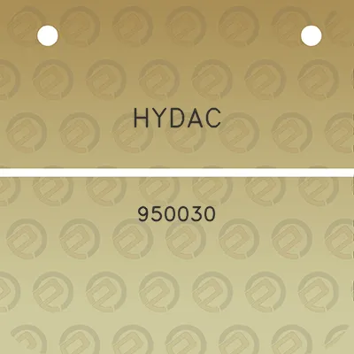 hydac-950030