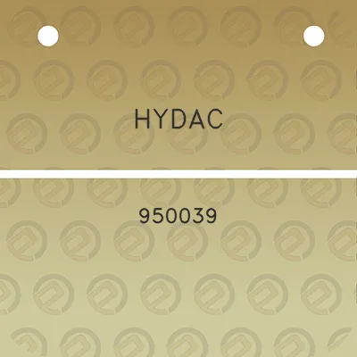 hydac-950039