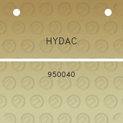 hydac-950040