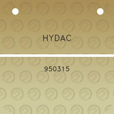 hydac-950315