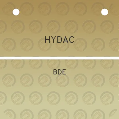 hydac-bde