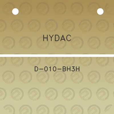 hydac-d-010-bh3h