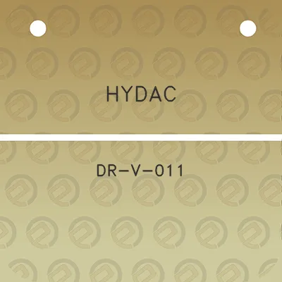 hydac-dr-v-011