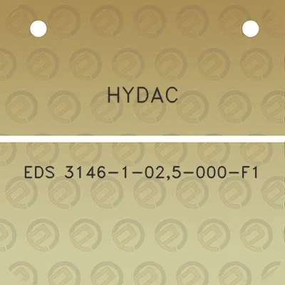 hydac-eds-3146-1-025-000-f1