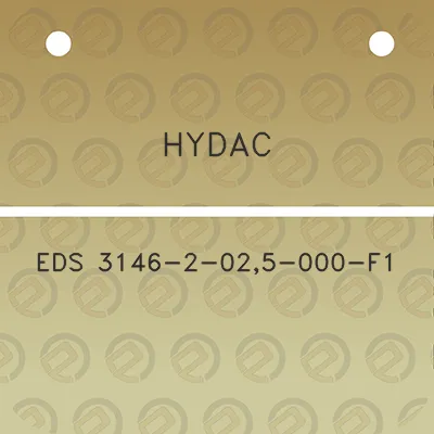 hydac-eds-3146-2-025-000-f1