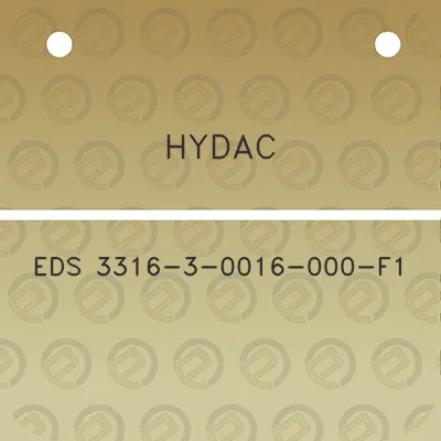 hydac-eds-3316-3-0016-000-f1