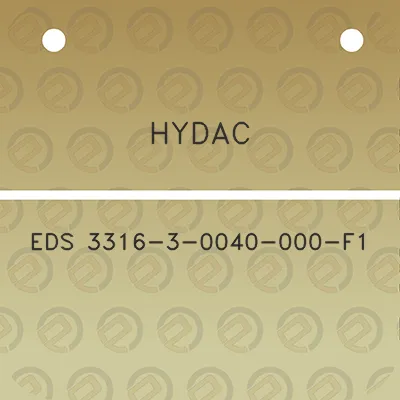 hydac-eds-3316-3-0040-000-f1