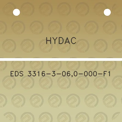 hydac-eds-3316-3-060-000-f1