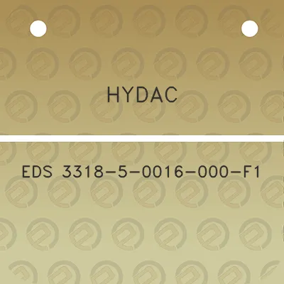 hydac-eds-3318-5-0016-000-f1