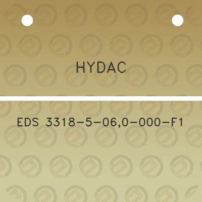 hydac-eds-3318-5-060-000-f1