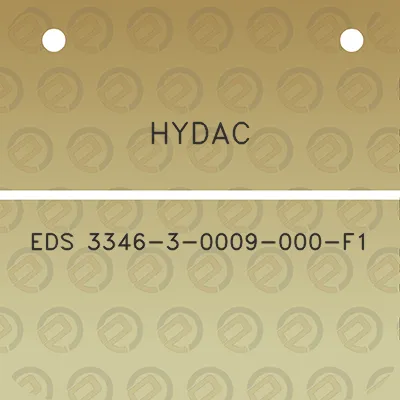 hydac-eds-3346-3-0009-000-f1