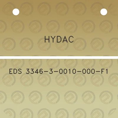 hydac-eds-3346-3-0010-000-f1