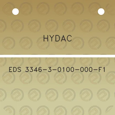 hydac-eds-3346-3-0100-000-f1