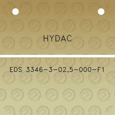 hydac-eds-3346-3-025-000-f1