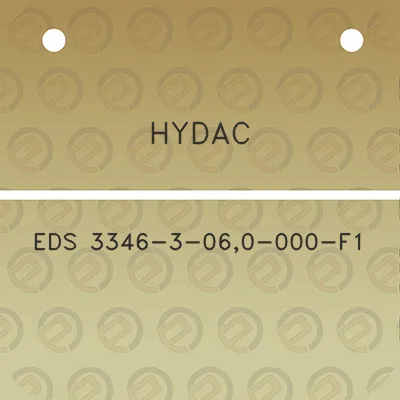 hydac-eds-3346-3-060-000-f1