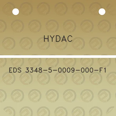 hydac-eds-3348-5-0009-000-f1