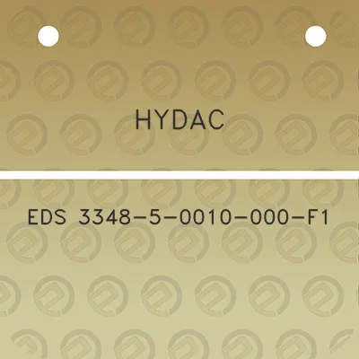 hydac-eds-3348-5-0010-000-f1